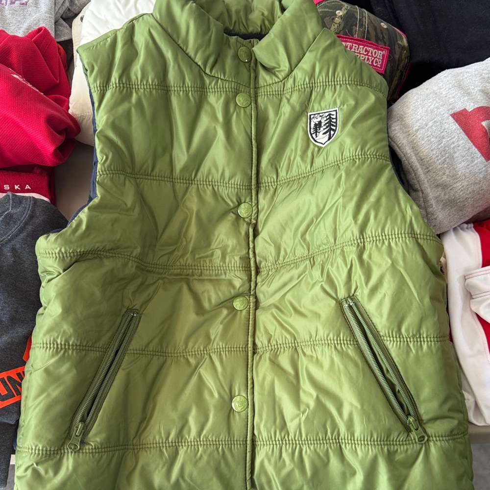 American Eagle Outfitters Olive Vest